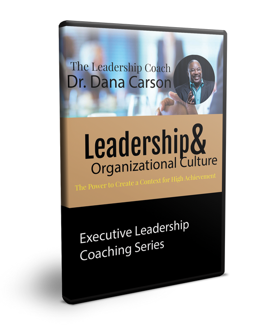 Organizational Culture Executive Leadership Coaching Session